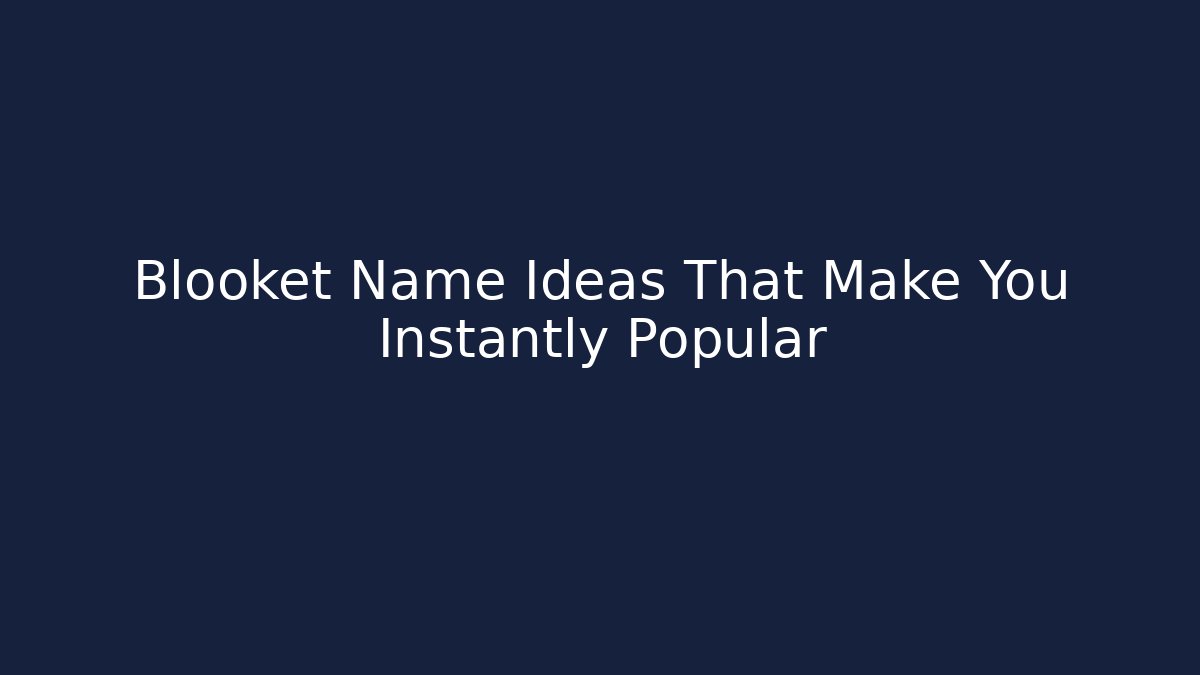 Blooket Name Ideas That Make You Instantly Popular