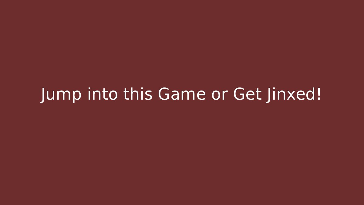 Jump into this Game or Get Jinxed! - Sports History Weekly