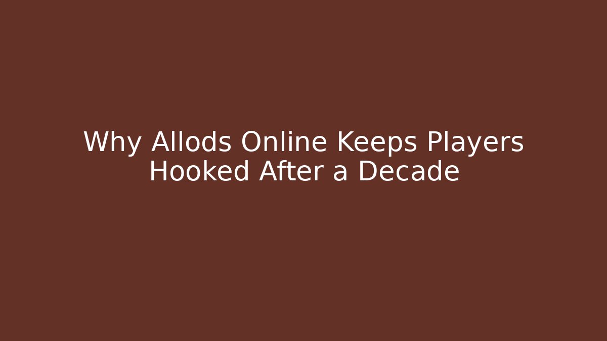 Why Allods Online Keeps Players Hooked After a Decade